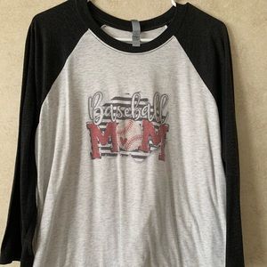 Baseball mom shirt